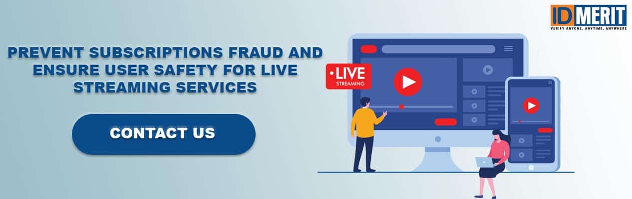 Identity Verification Solution for Video Streaming Services - CTA